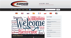 Desktop Screenshot of jb-germanoil.com